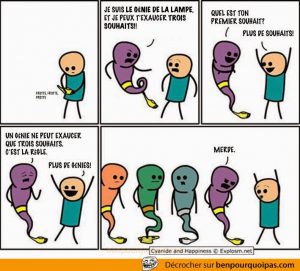 cyanide and happiness comment avoir plus que trois voeux avec un génie