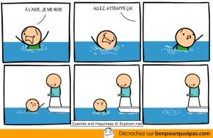 ben pourquoi pas - cyanide and happiness - noyade