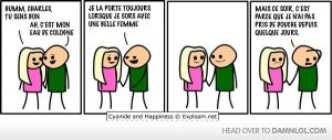 cyanide & happiness quand tu sors avec une belle femme