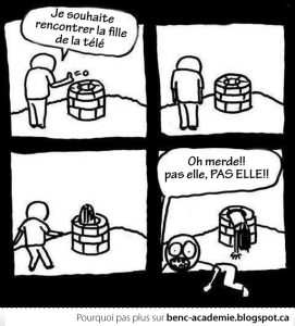 Je souhaite rencontrer la fille de la tv...