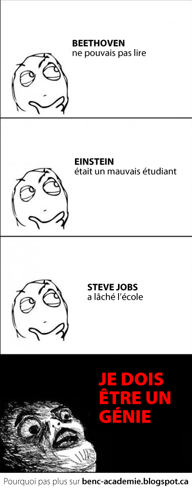 Beethoven, Einstein, Steve Jobs