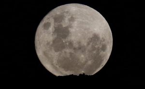 lune du soir