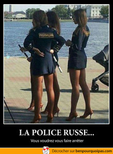 Demotivation sexy police russe
