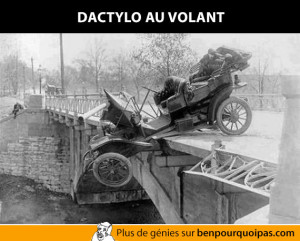 sms au volant