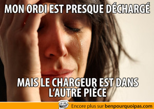 pires problemes ordi decharge