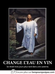 Jesus savait faire le party