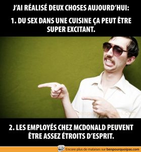 Ben pourquoi pas - du sex dans la cuisine excitant
