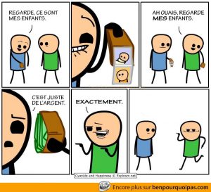 Regarde les photos de mes enfants | Cyanide and Happiness