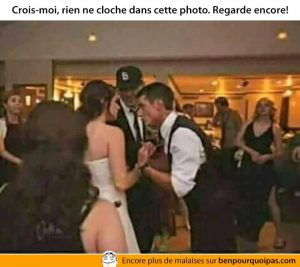 la mariée a un quelque chose