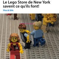 Le Lego Store de New York sais ce qu'il fait!