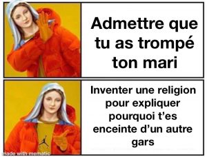 Inventer une religion pour couvrir ton adultère | ben pourquoi pas humour