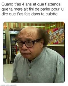Danny Devito weird face