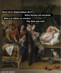 Quand ta femme tombe enceinte malgré le préservatif