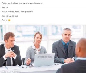 Entrevue pour un emploi