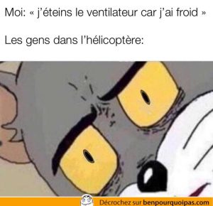 Éteindre le ventilo...