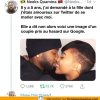 Une demande en mariage sur Twitter
