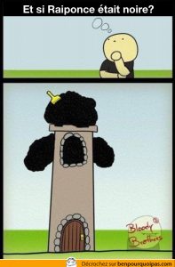 Et si Raiponce avait été noire avec des cheveux en affro