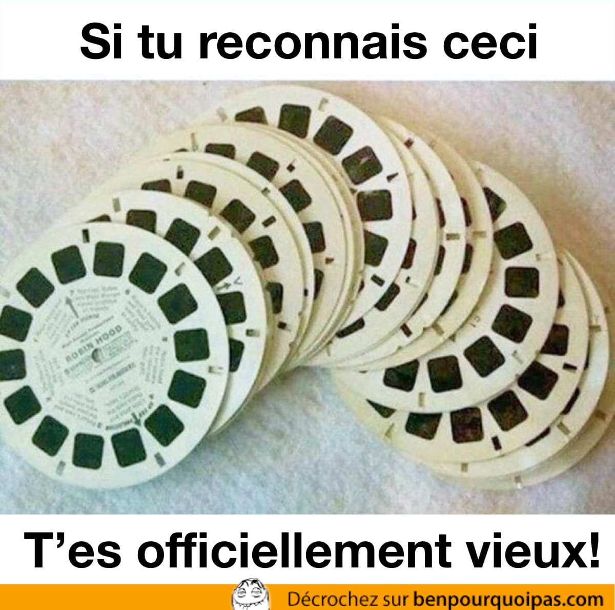 Des images provenant du carousel ViewMaster retro jouet