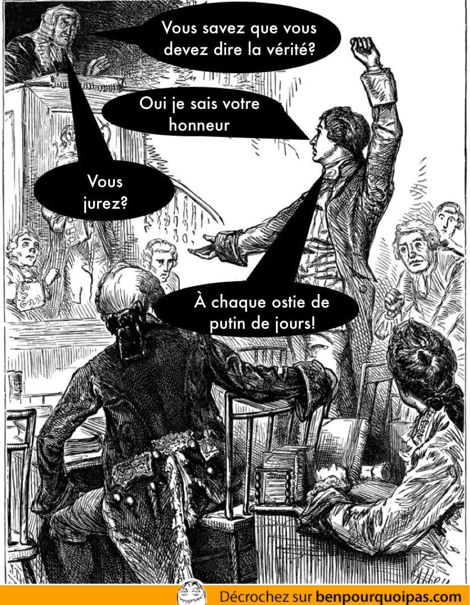 une situation absurde en cours