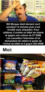 un homme décédé pour 14 minutes gagne deux fois à la lotterie