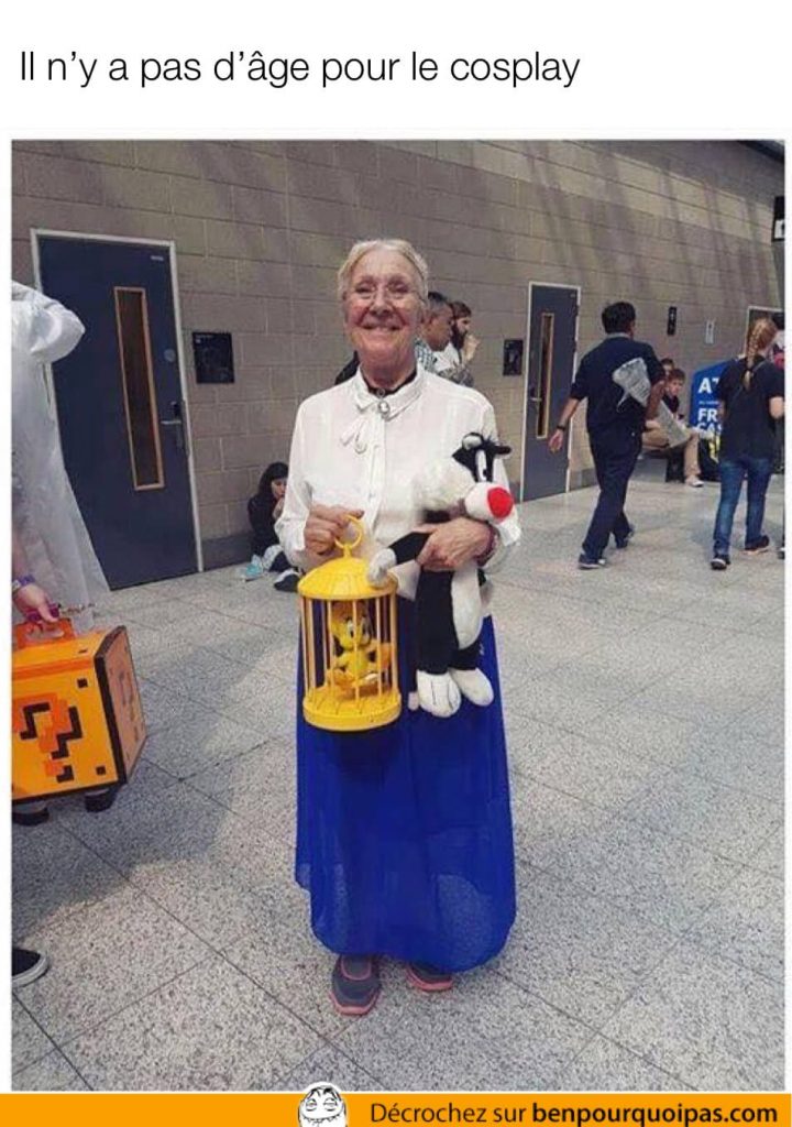 Cosplay... il n'y a pas d'âge!