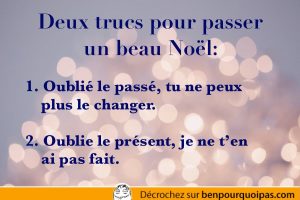 oublie le passé et aussi le présent que je ne t'ai pas fait