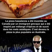 L'origine de la pizza hawaiienne...