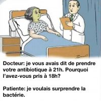 Quand tu veux surprendre la bactérie...