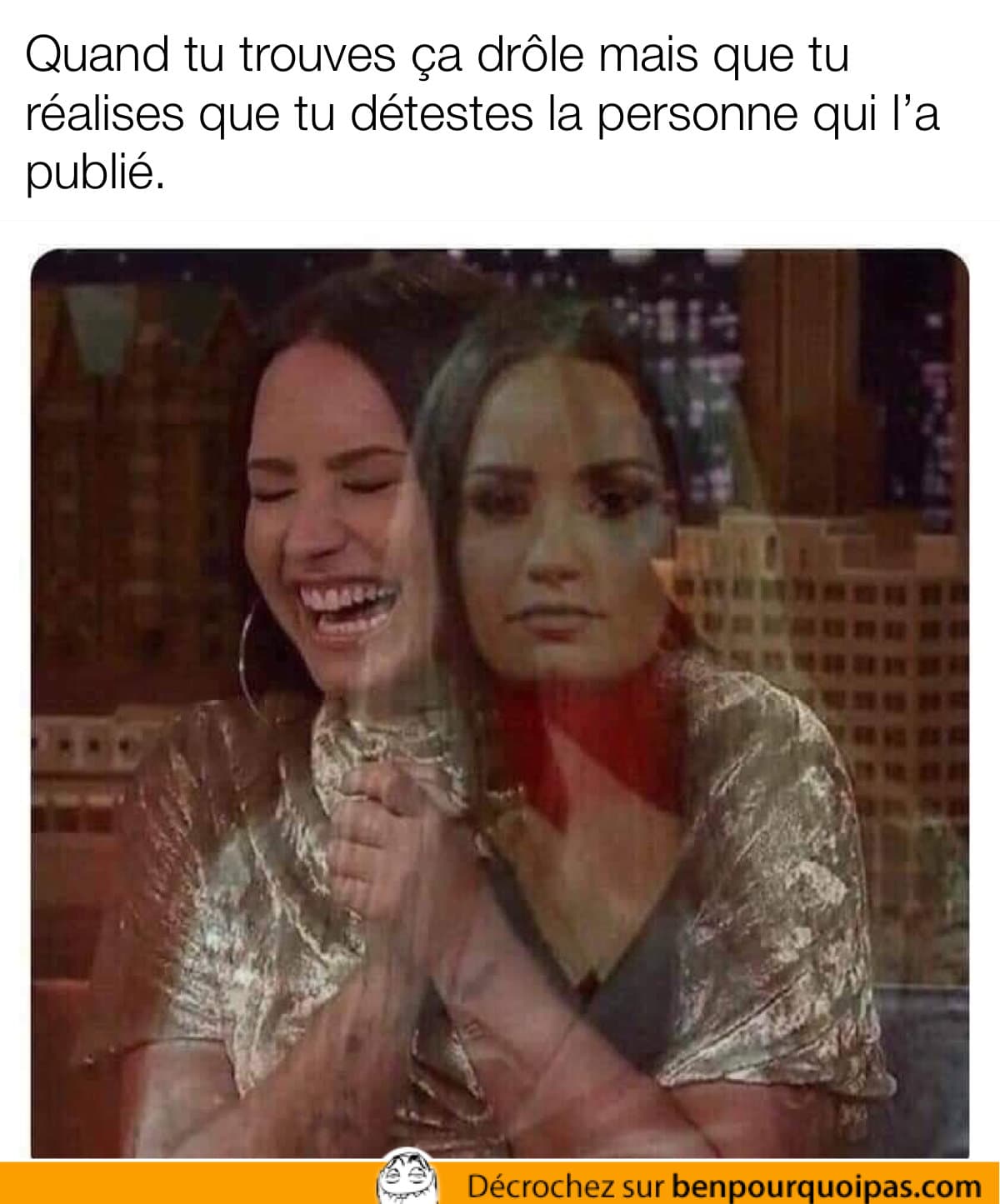 demi lovato ris mais devient sérieuse par la suite