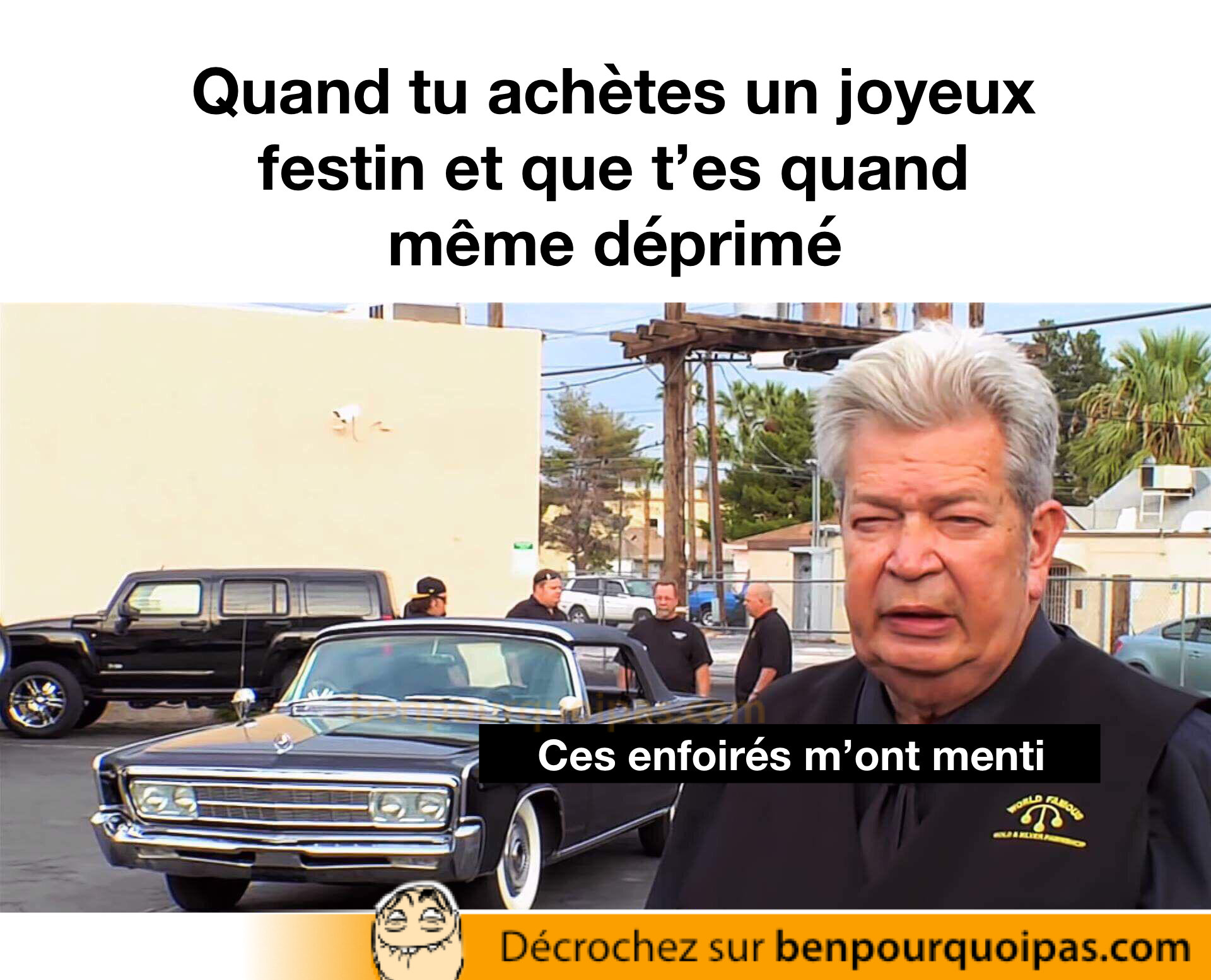 un policier se plaint qu'on lui a menti