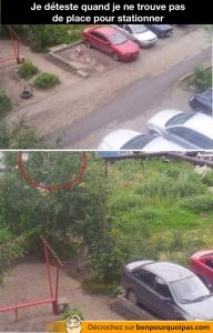un vélo est lancé dans les buisson