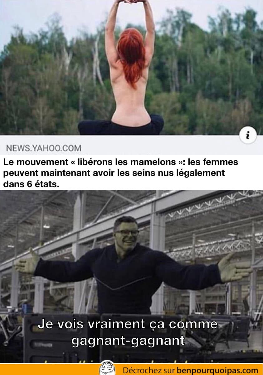 hulk dit que c'est une situation win win