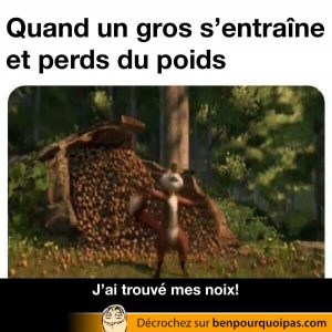 Quand un gros perds du poids