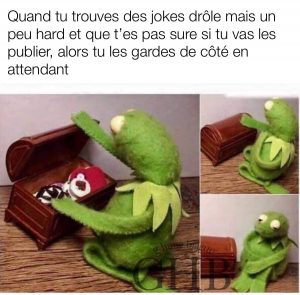 Quand tu trouves une black trop dure et que tu te demande si tu vas la publier