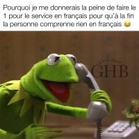 Les services à la clientèle qui ont peines à parler le français!