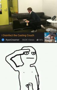Désenfecteur du Casting Couch... tous debout!