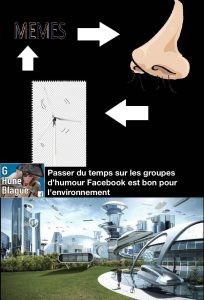 Pourquoi les memes et blagues sont importants pour la planète. Le vent provoqué par l'air expiré fait une différence