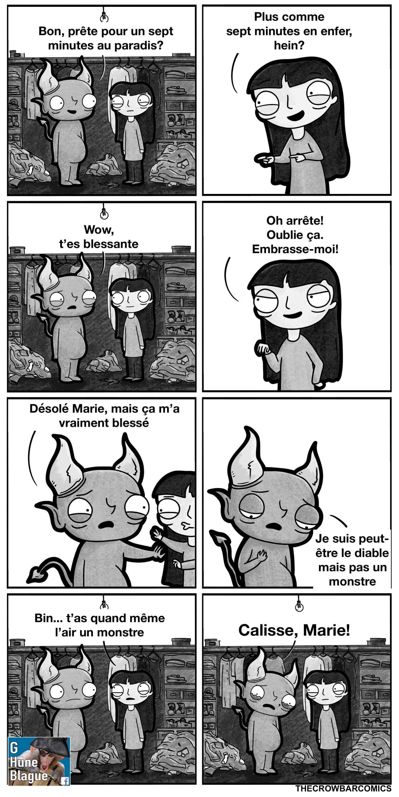 Quand même le diable est offensé par tes commentaires