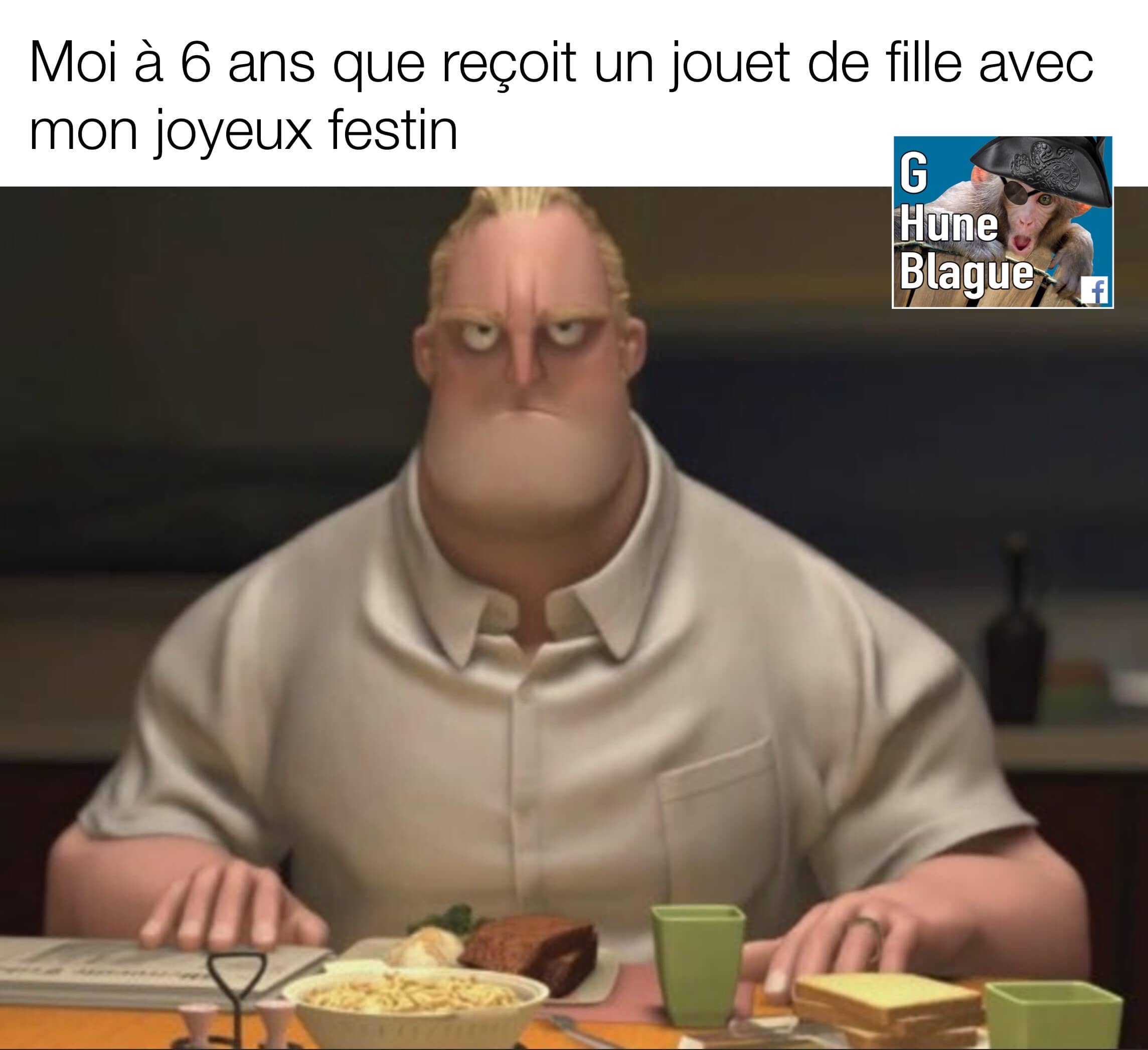 Quand t'es un garçon de 6 ans et que tu reçois un jouet pour filles avec ton joyeux festin chez McDonald's