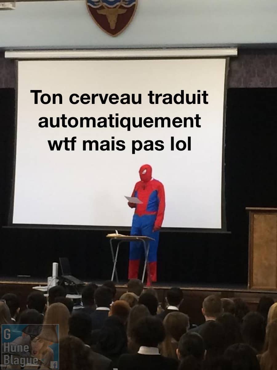 Le cerveau traduits automatiquement certains acronymes mais pas tous