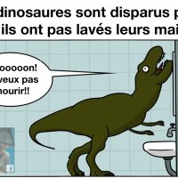 Le lavage des main aurait pus sauver les dinosaures?