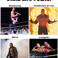 Différentes choses qui se produisent quand tu es dans la douche
