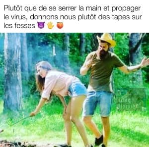 Une méthode alternative à la poignée de main pour éviter de propager le virus