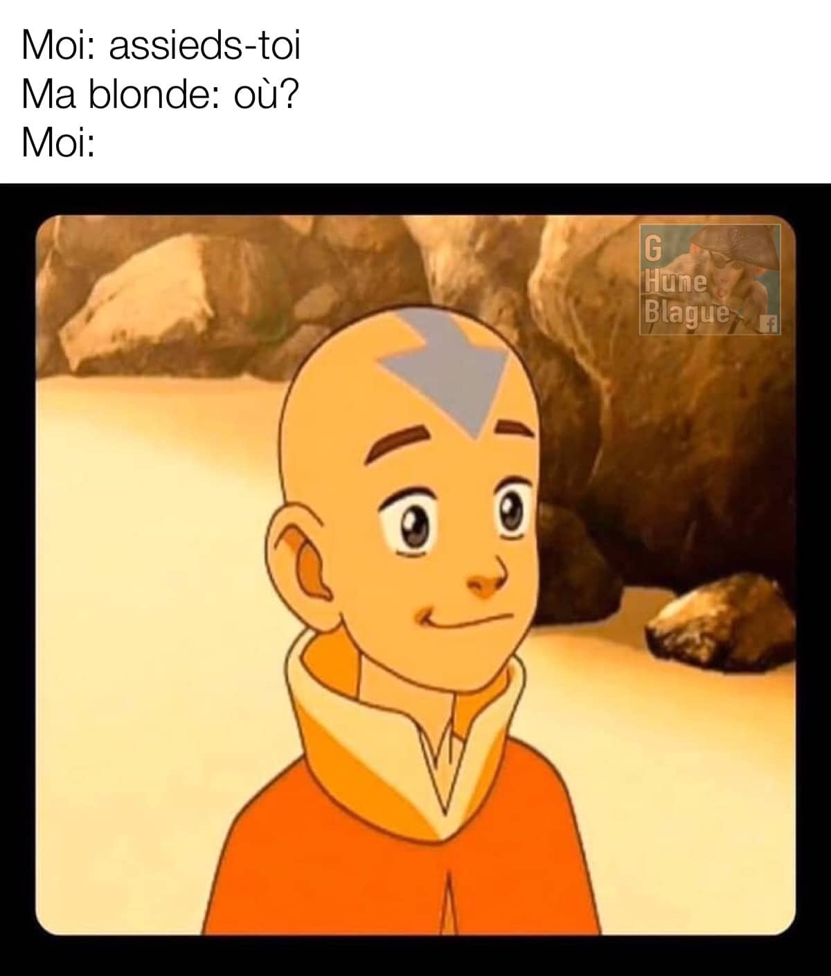 Quand ton amie te demande où elle peut s'asseoir... airbender
