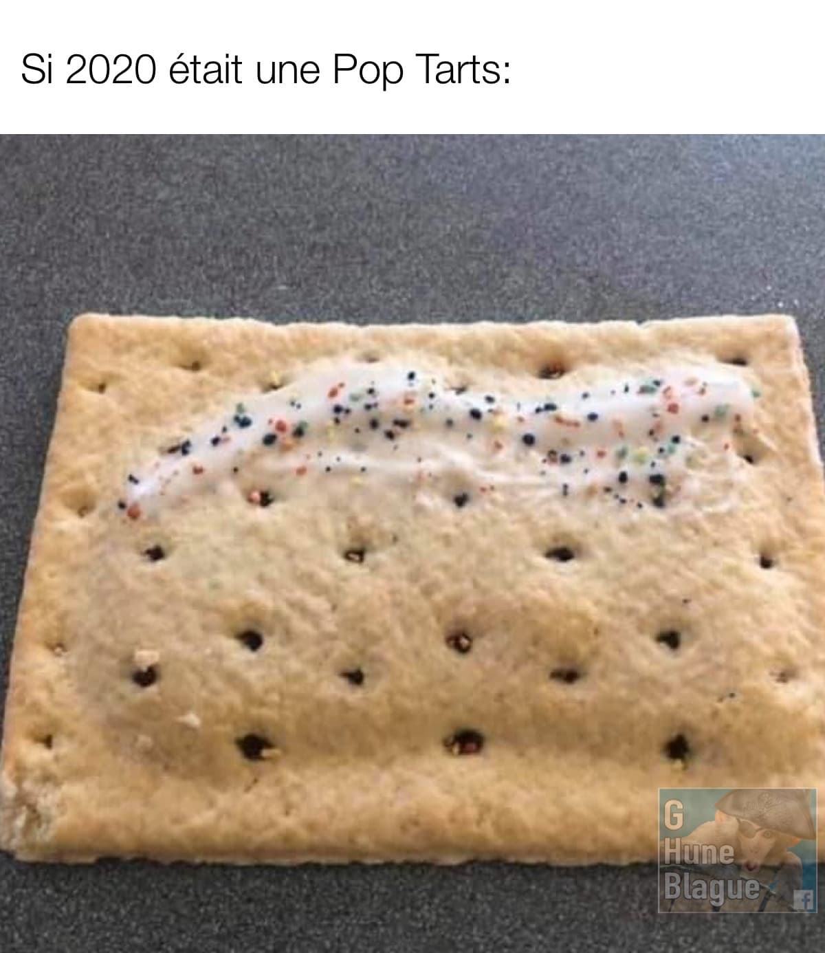 Si 2020 était une Pop-Tarts. Le glaçage est vraiment minime