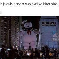 Ceux qui croient qu'avril va bien se passer