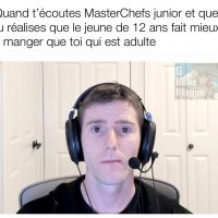 Quand t'écoutes Les Chefs Juniors que que tu réalises que le jeune de 12 ans sait mieux faire à manger que toi