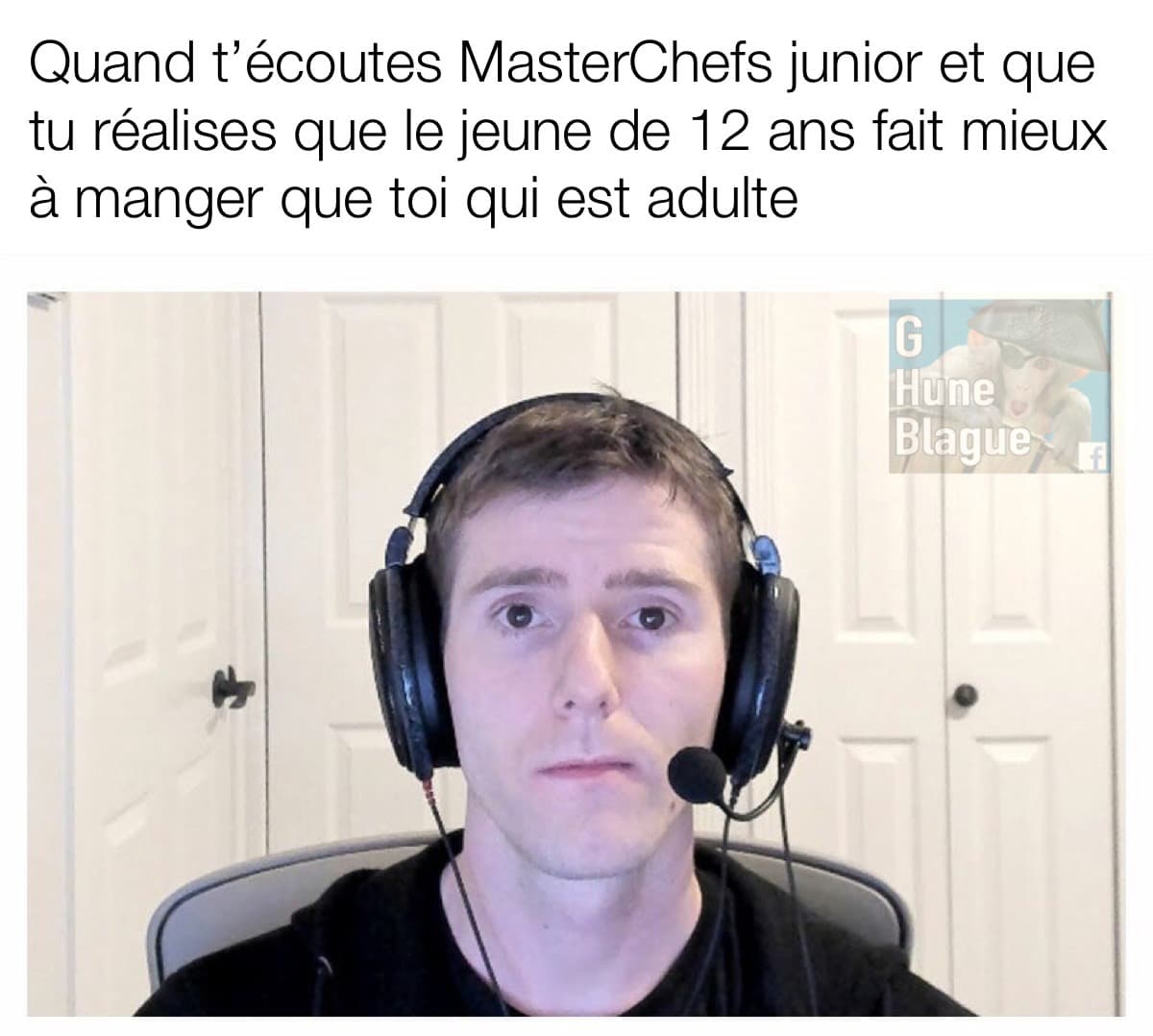 Quand t'écoutes Les Chefs Juniors que que tu réalises que le jeune de 12 ans sais mieux faire à manger que toi