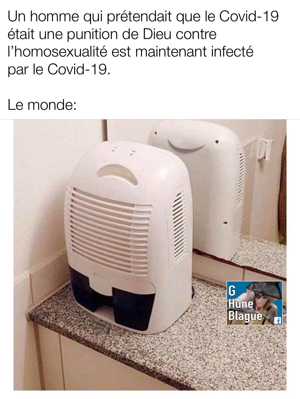 Un homme qui prétendait que le coronavirus était une punition de Dieu contre l'homosexualité est atteint par le Covid-19
