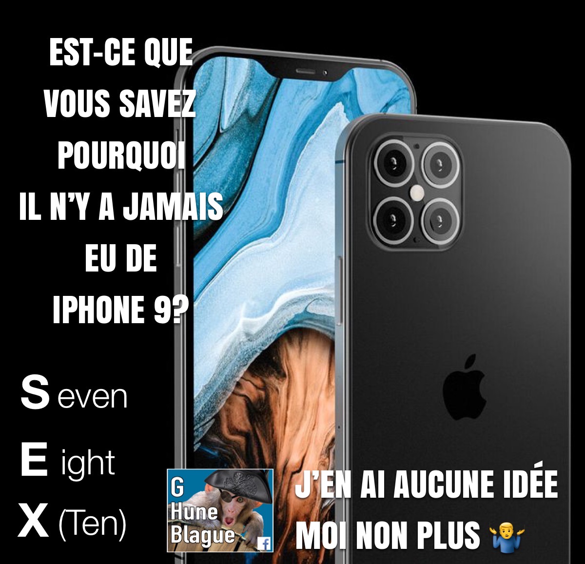 La vrai raison pourquoi Apple n'a pas sorti le iPhone 9... SEX